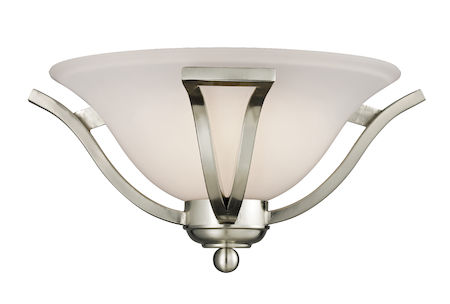 Z-Lite Lagoon 1 Light Wall Sconce 704-1S-BN