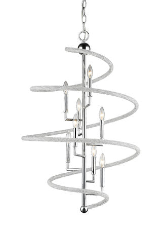 Z-Lite Czarina 8 Light Pendant 3001-8CH