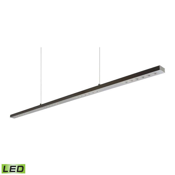 Wand 24 Watt LED Pendant In Chrome