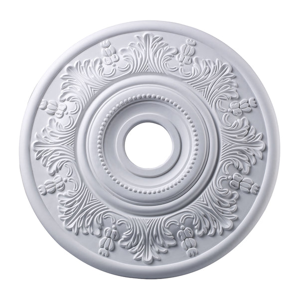 Laureldale 21-Inch Medallion In White