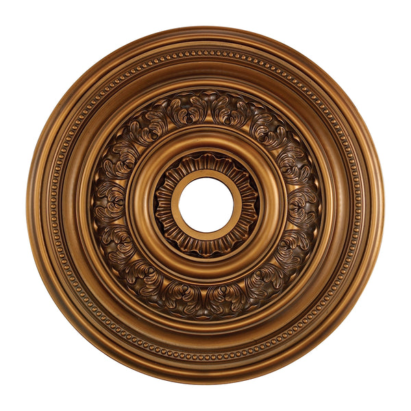 English Study 24-Inch Medallion In Antique Bronze