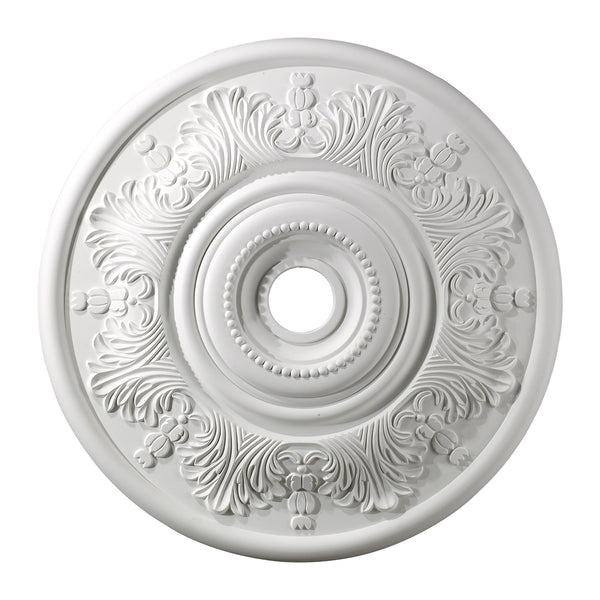 Laureldale 30-Inch Medallion In White