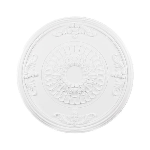 Harrington 27-Inch Medallion In White