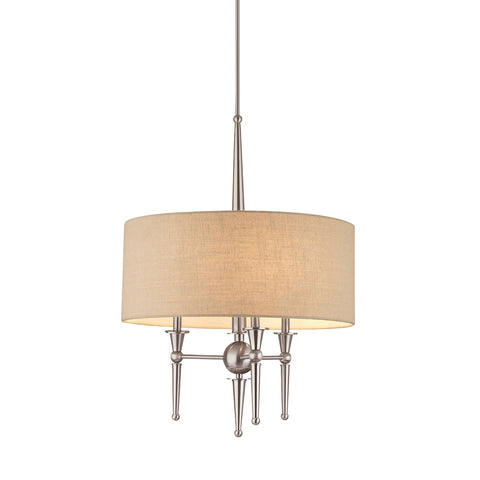 ALLURE pendant Brushed Nickel 3x60W 120