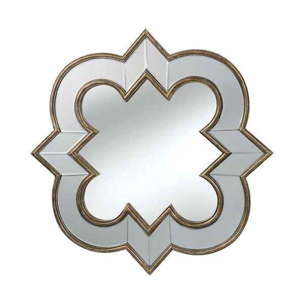 Creighton French Spire Mirror In Aztec Silver