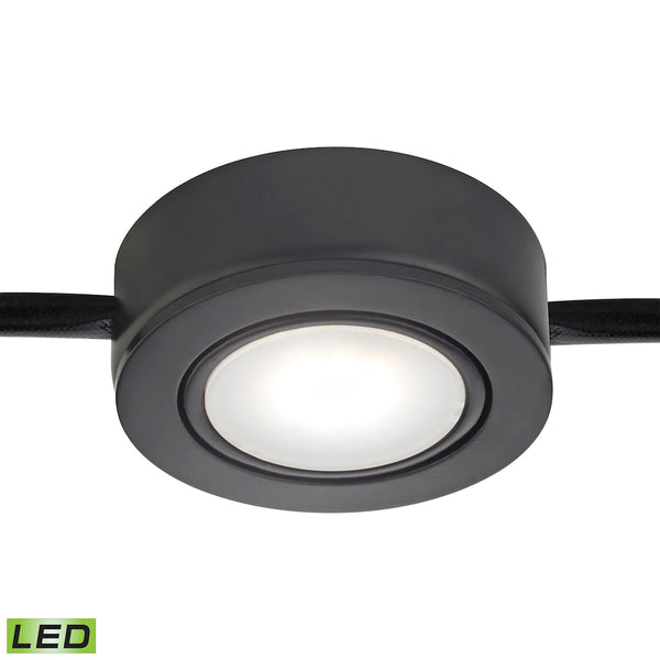 Tuxedo Swivel 1 Light LED Undercabinet Light In Black