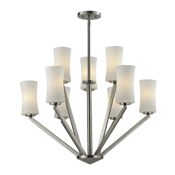 Z-Lite Elite 9 Light Chandelier 609-3+6-BN