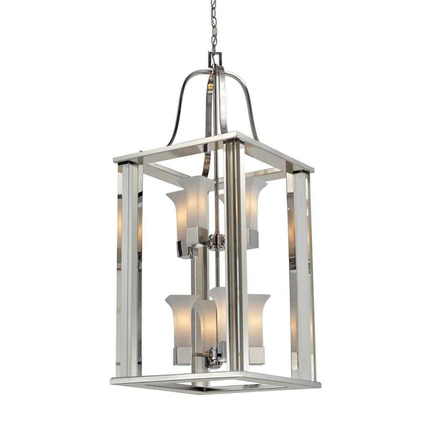 Z-Lite Lotus 8 Light foyer light 611-42-CH