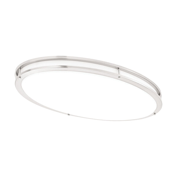 PARALLEL ceiling lamp Brushed Nickel 2x