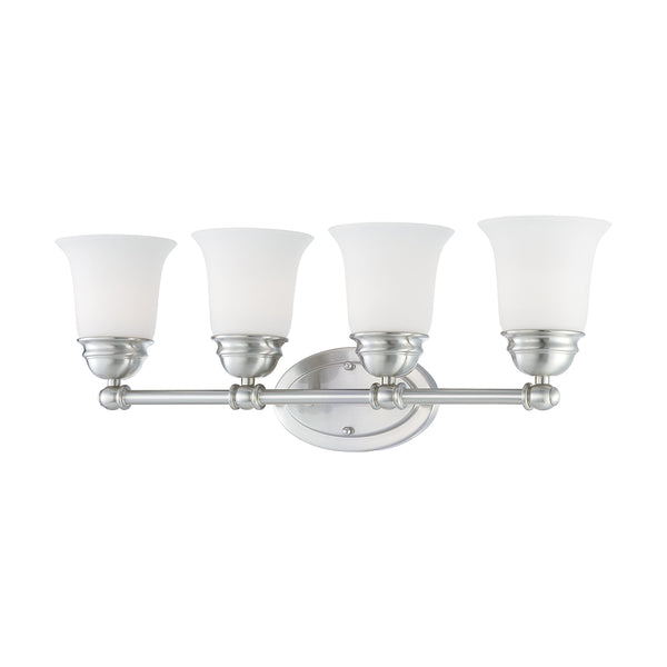 BELLA wall lamp Brushed Nickel 4x100W