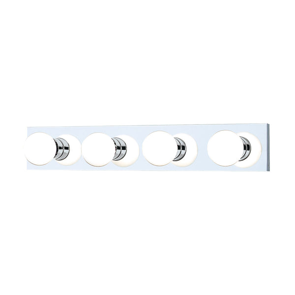 VANITY STRIPS wall lamp Chrome 4x100W