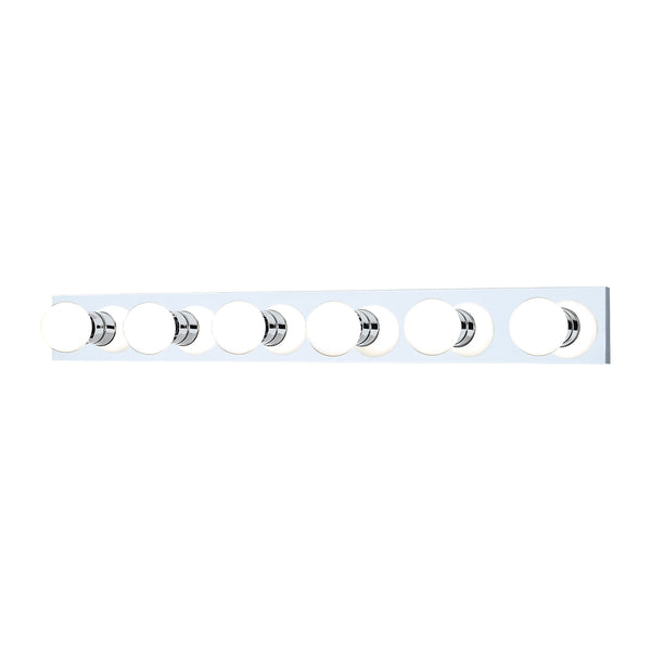 VANITY STRIPS wall lamp Chrome 6x100W