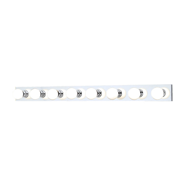 VANITY STRIPS wall lamp Chrome 8x100W