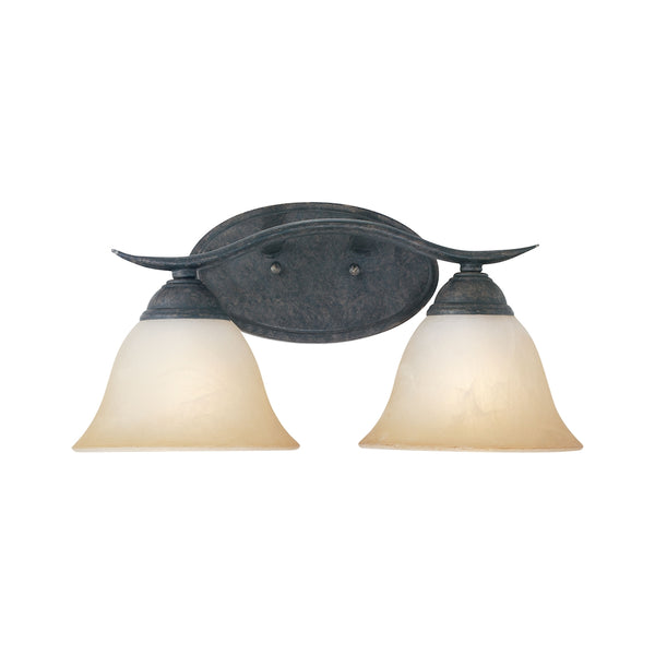 PRESTIGE wall lamp Sable Bronze 2x100W