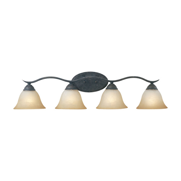 PRESTIGE wall lamp Sable Bronze 4x100W