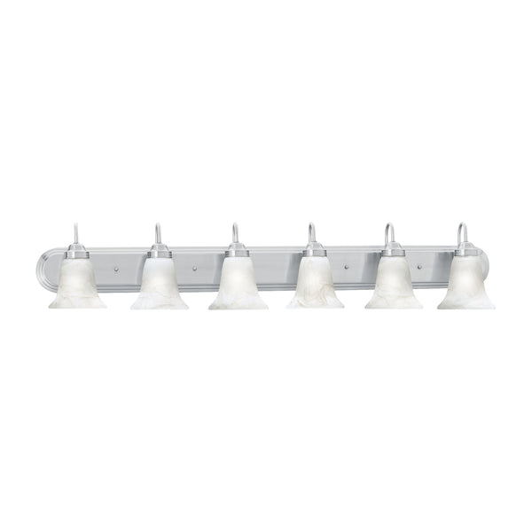HOMESTEAD wall lamp Brushed Nickel 6x100