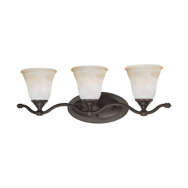 HARMONY wall lamp Aged Bronze 3x100W 120
