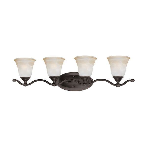 HARMONY wall lamp Aged Bronze 4x100W 120