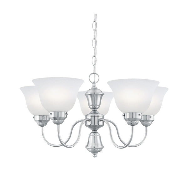 WHITMORE chandelier Brushed Nickel 5x100
