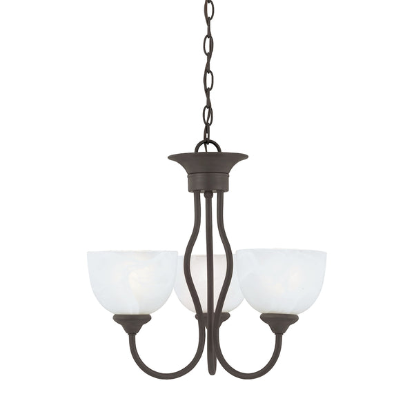 TAHOE chandelier Painted Bronze 3x100W