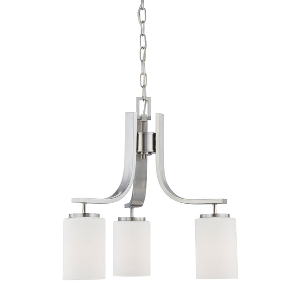 PENDENZA chandelier Brushed Nickel 3x100