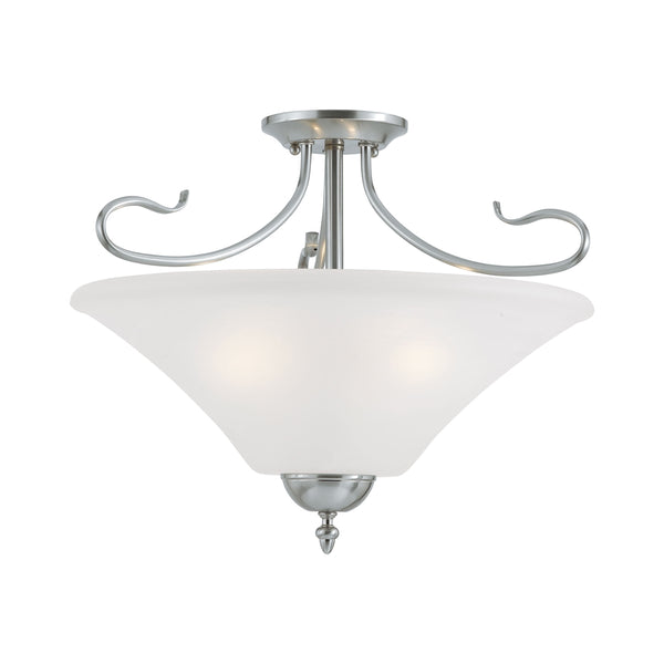 ELIPSE pendant Brushed Nickel 3x100W 120