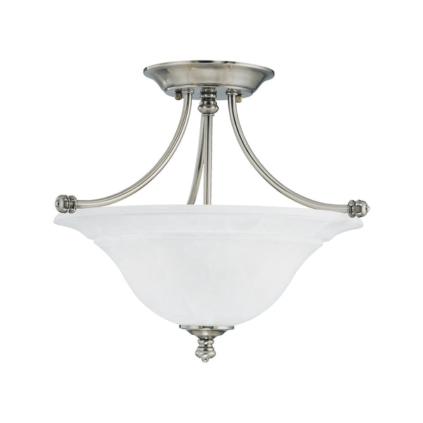 HARMONY ceiling lamp Satin Pewter 2x100