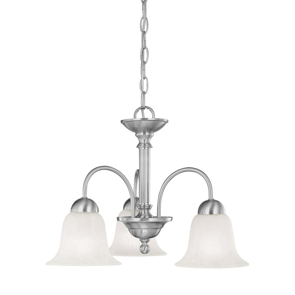 RIVA pendant Brushed Nickel 3x100W 120V