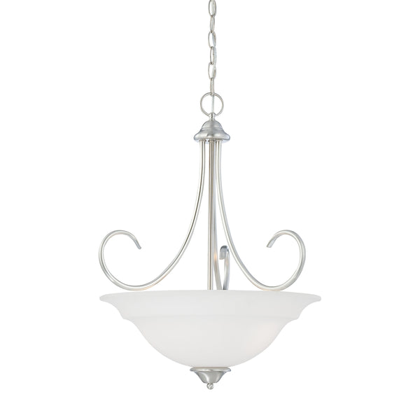 BELLA pendant Brushed Nickel 3x100W 120