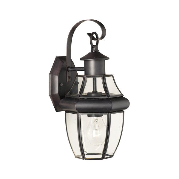HERITAGE wall lantern Painted Bronze 1x