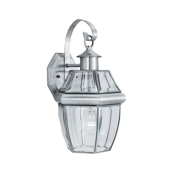 HERITAGE wall lantern Brushed Nickel 1x