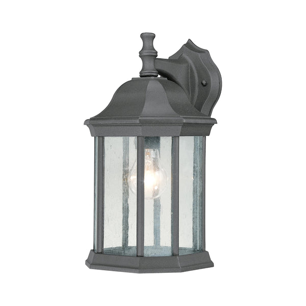 HAWTHORNE wall lantern Black 1x100W 120