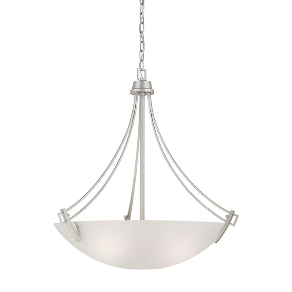 WRIGHT pendant Matte Nickel 4x100W 120V