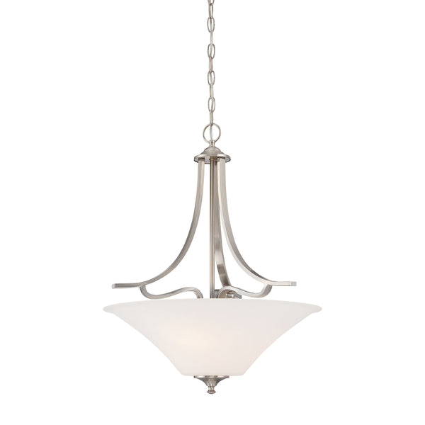 Treme pendant Brushed Nickel 3x100W 120