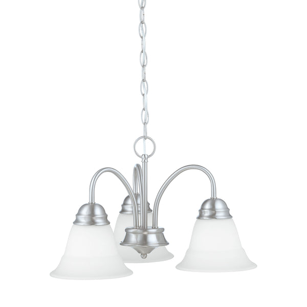 BELLA chandelier Brushed Nickel 3x100W