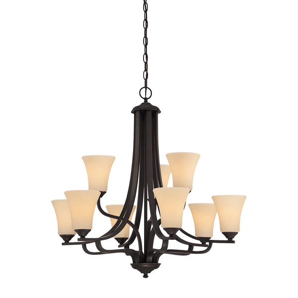 TREME chandelier Espresso 9x100W 120V