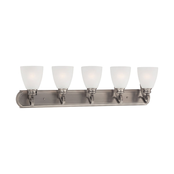 Haven wall lamp Satin Pewter 5x100W 120