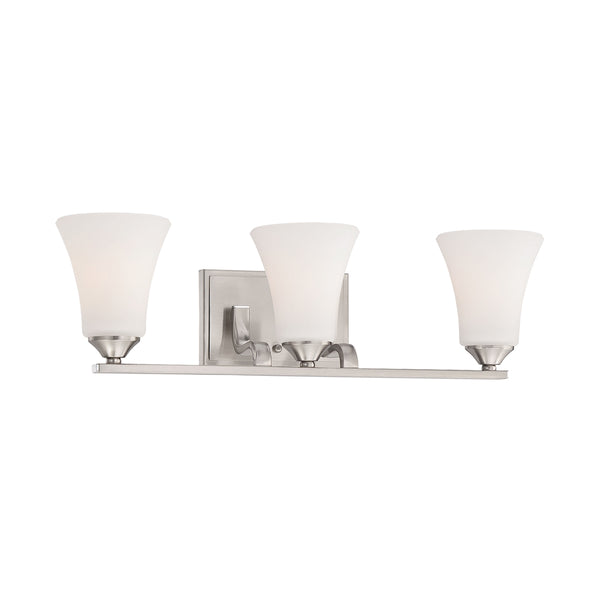 Treme wall lamp Brushed Nickel 3x100W
