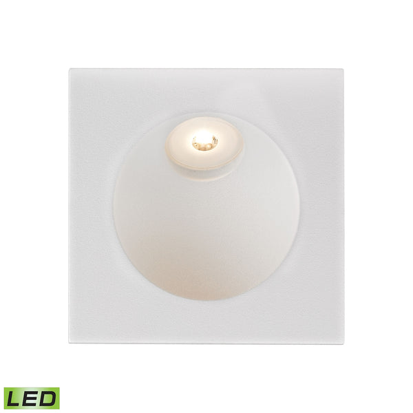 Zone LED Step Light In Matte White