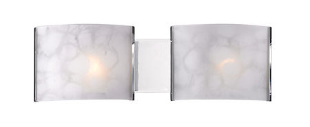 Z-Lite Ombra 2 Light Vanity Light 1122-2V-CH