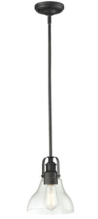 Z-Lite Forge 1 Light Mini Pendant 322-8MP-BRZ