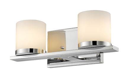 Z-Lite Nori 2 Light Vanity Light 1912-2V-CH-LED
