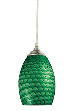 Z-Lite Jazz 1 Light Mini Pendant 131G-BN