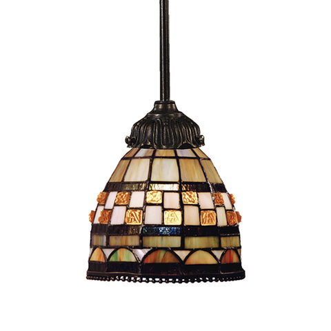 Mix-N-Match 1 Light Pendant In Classic Bronze