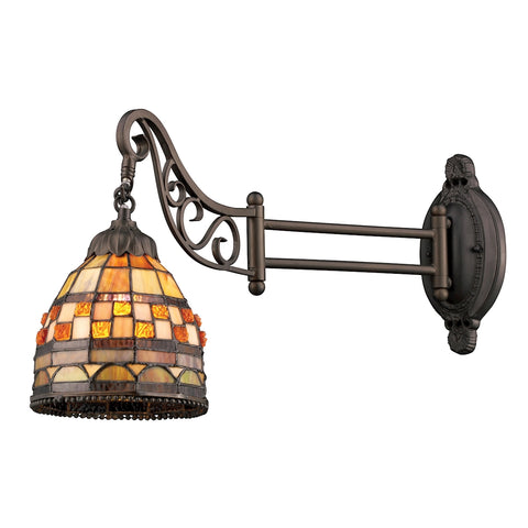 Mix-N-Match 1 Light Swingarm In Classic Bronze