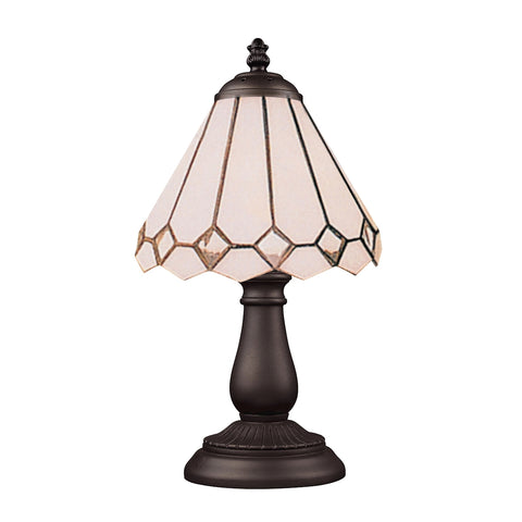 Mix-N-Match 1 Light Table Lamp In Tiffany Bronze