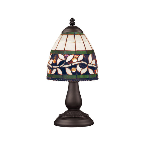 Mix-N-Match 1 Light Table Lamp In Tiffany Bronze