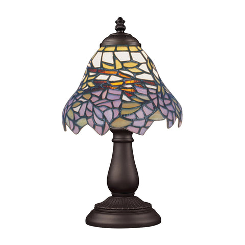 Mix-N-Match 1 Light Table Lamp In Tiffany Bronze