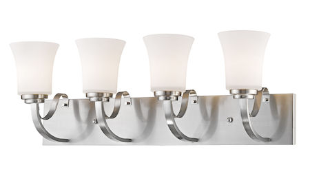 Z-Lite Halliwell  4 Light Vanity 7000-4V-BN