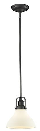 Z-Lite Forge 1 Light Mini Pendant 326-8MP-BRZ